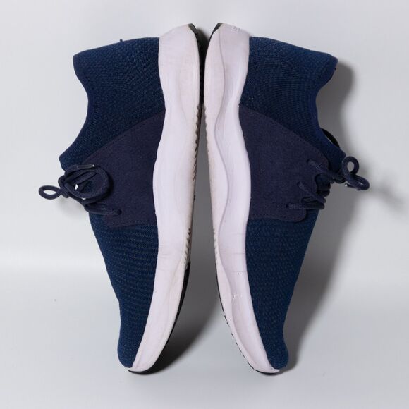 Vessi Everyday Navy Blue Lace Up Athletic Waterproof Shoes Sneakers Men's 10 - Picture 6 of 6